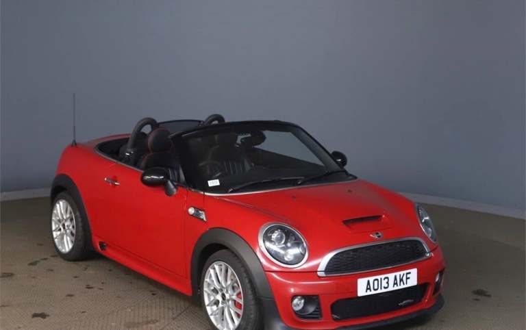 2013 MINI ROADSTER CONVERTIBLE 1.6 JOHN COOPER WORKS, WOW LOW 66,773 MILES !!