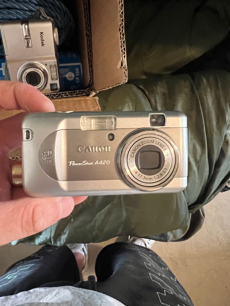 Canon PowerShot A420 Digital Camera – Good Condition