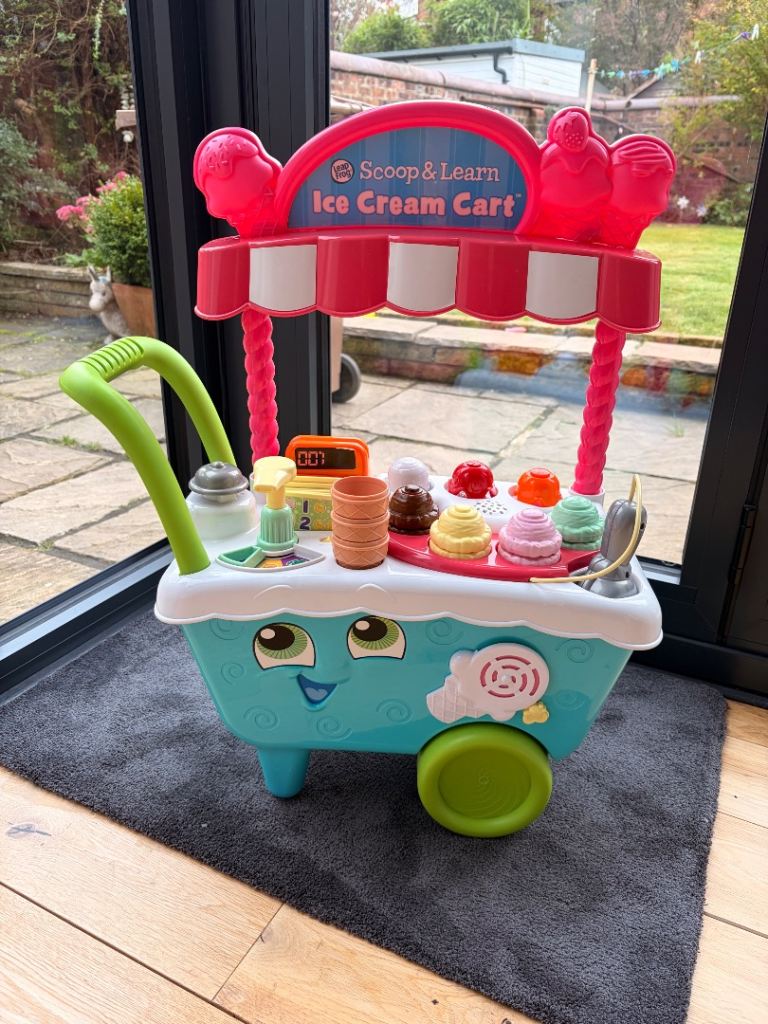 LeapFrog Scoop & Learn Ice Cream Cart – Good Condition