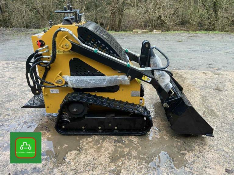 BRAND NEW MICRO LOADER SKID STEER TRACKED COMPACT SHOVEL SEE VIDEO
