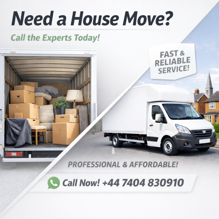 Trusted Man with Van London | Removals | House & Flat Moves | 24/7