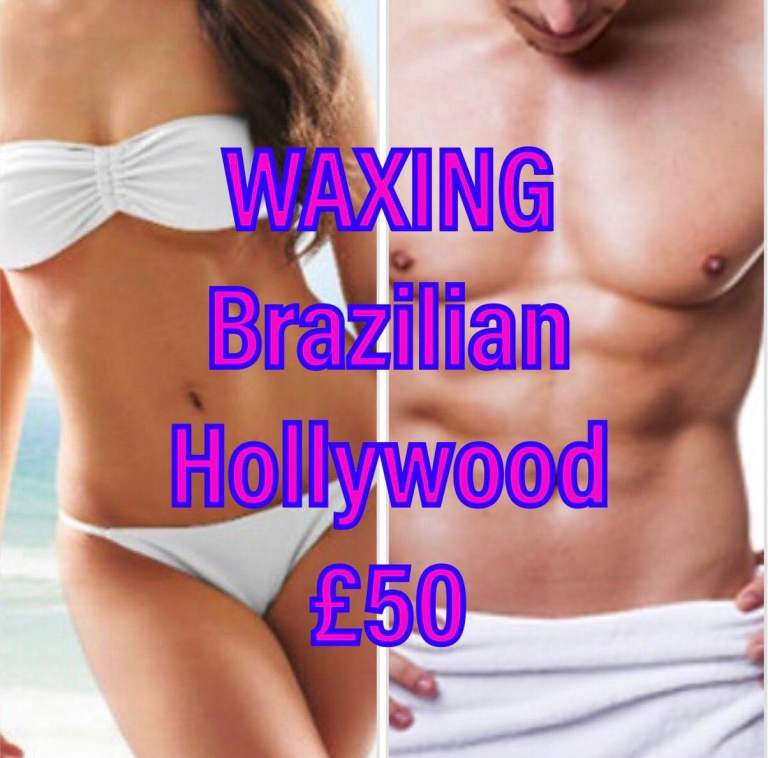 BEST! Brazilian/Hollywood Waxing and 1hour Massage £100