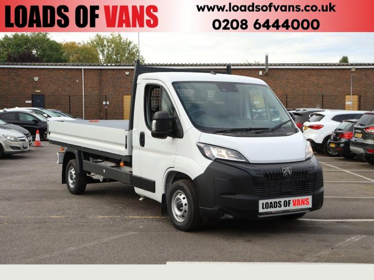 2025 Peugeot Boxer 2.2 BlueHDi 140 Dropside Professional CHASSIS CAB Diesel Manual