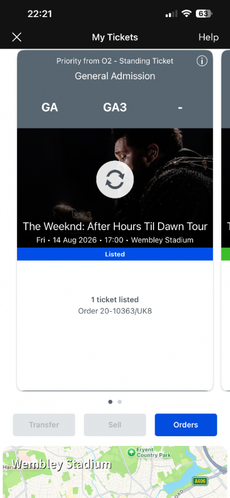 The weekend ticket 