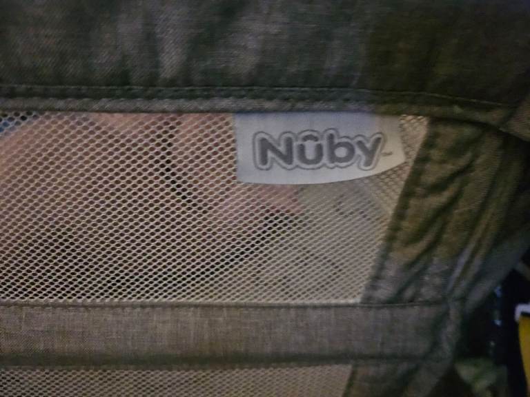 Nuby Bedside Crib / cot - As Good As New