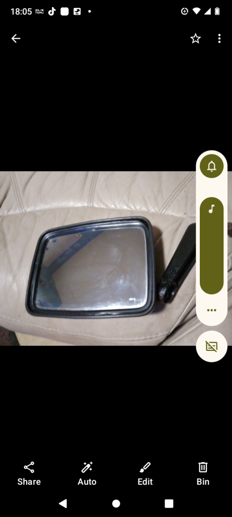 Van classic door mirror 