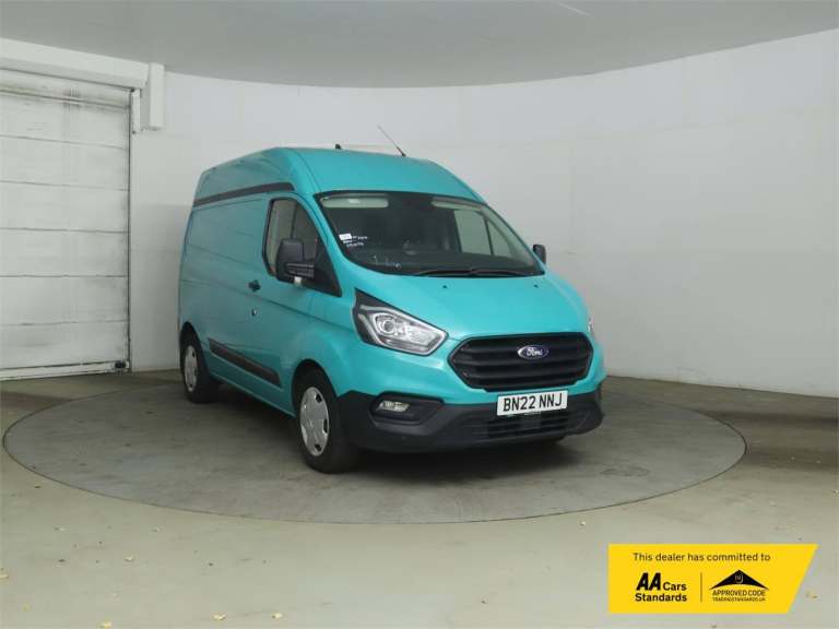 2022 Ford Transit Custom 2.0 EcoBlue 130ps High Roof Trend Van Auto PANEL VAN DIESEL Automatic