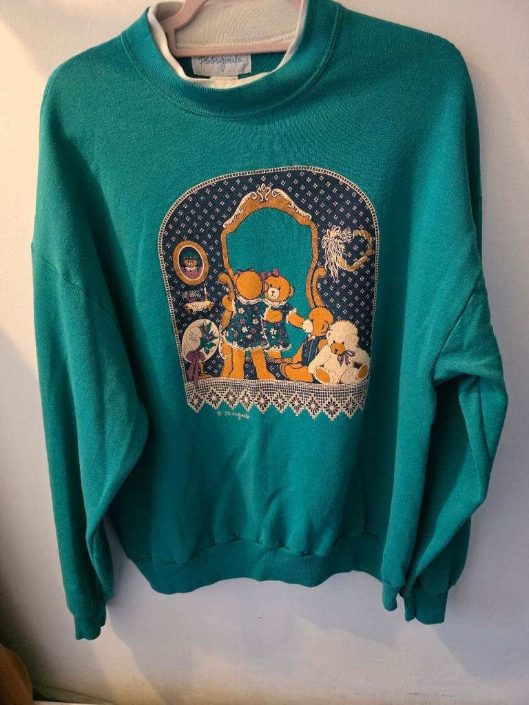 PS Originals vintage 1990s graphic crewneck sweatshirt, size XL