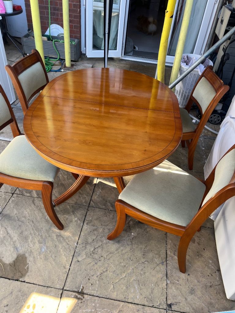🔥 OPAL EXTENDABLE DINING TABLE + CHAIRS 