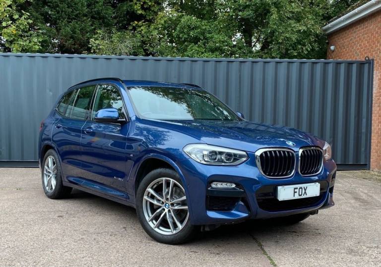 2018 18 BMW X3 2.0 20D M SPORT SUV 5DR DIESEL AUTO XDRIVE EURO 6 (S/S) (190 PS) 
