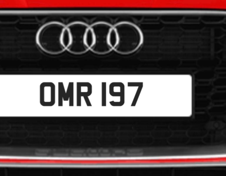 Private plate for sale 