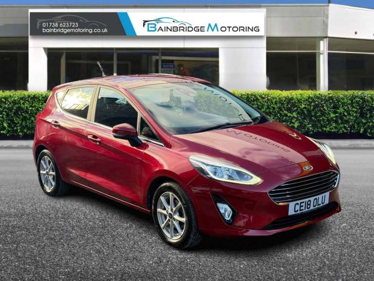 2018 Ford Fiesta 1.0 Fiesta Zetec T 5dr Hatchback Petrol Manual