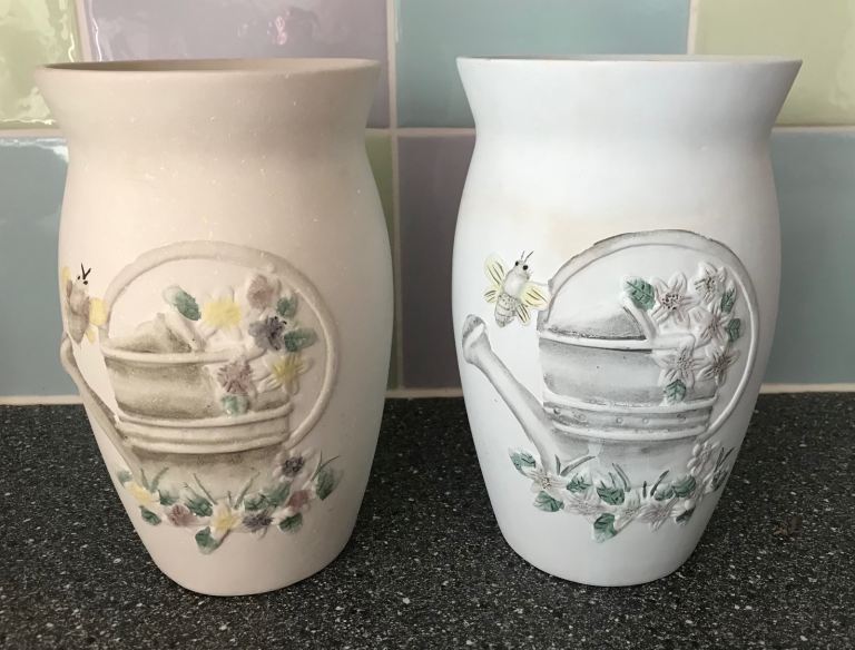 FREE FREE…..TWO POTTERY VASES