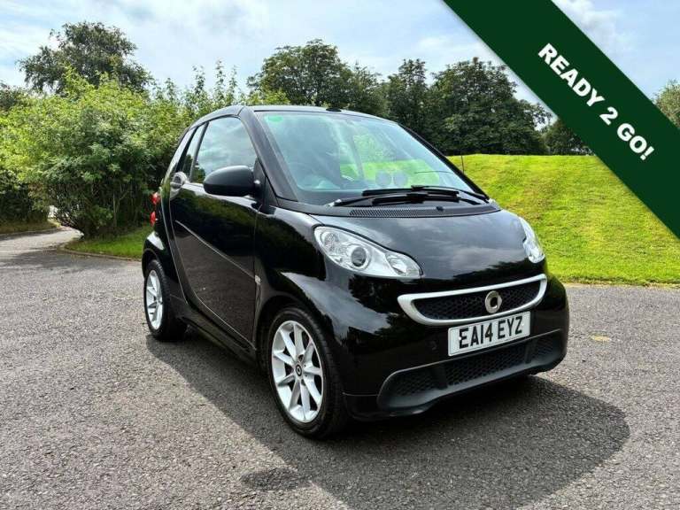 2014 14 SMART FORTWO 1.0 MHD PASSION CABRIOLET 2DR PETROL SOFTTOUCH EURO 5 (S/S)