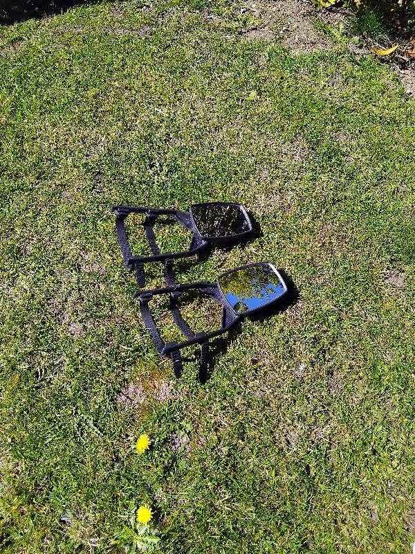 Caravan towing mirrors. Pair