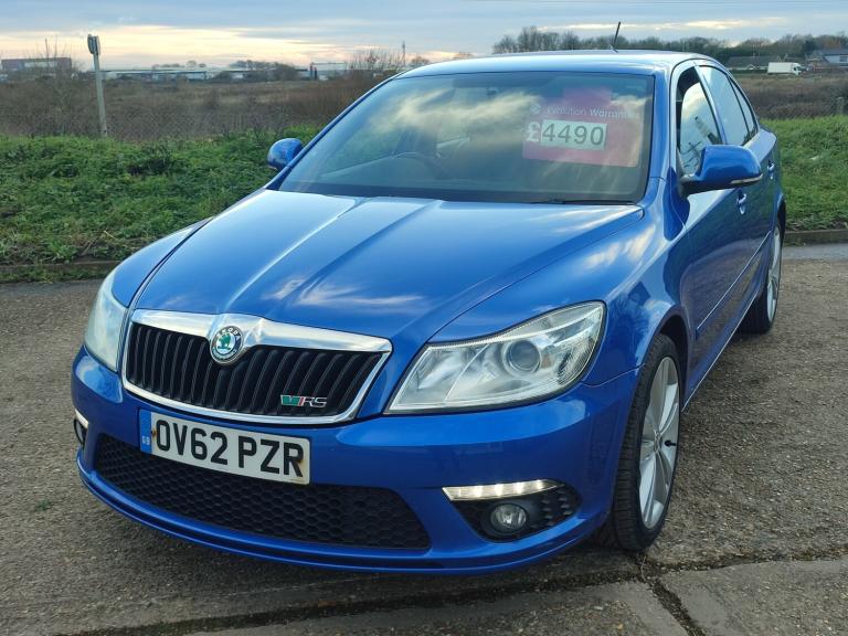 2012 Skoda Octavia 2.0 TDI CR vRS Blackline DSG 5dr HATCHBACK Diesel Automatic