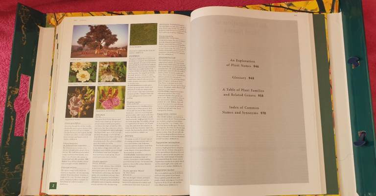 For all plant lovers - a mighty tome and CD full of information.