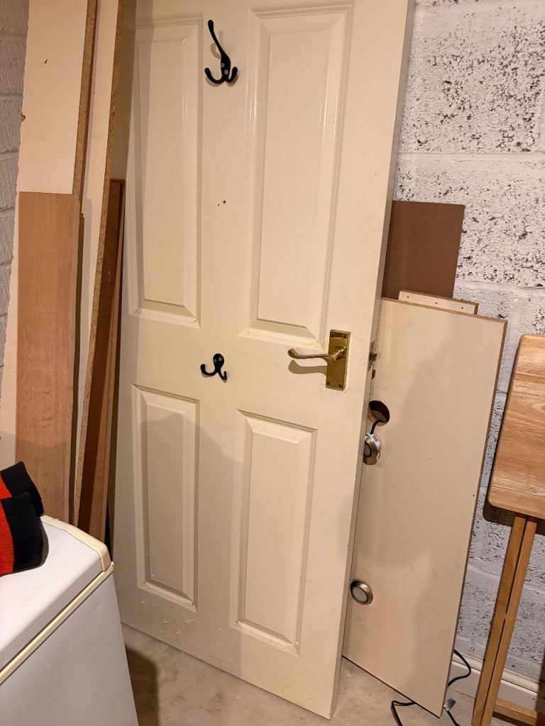 White Fire Door