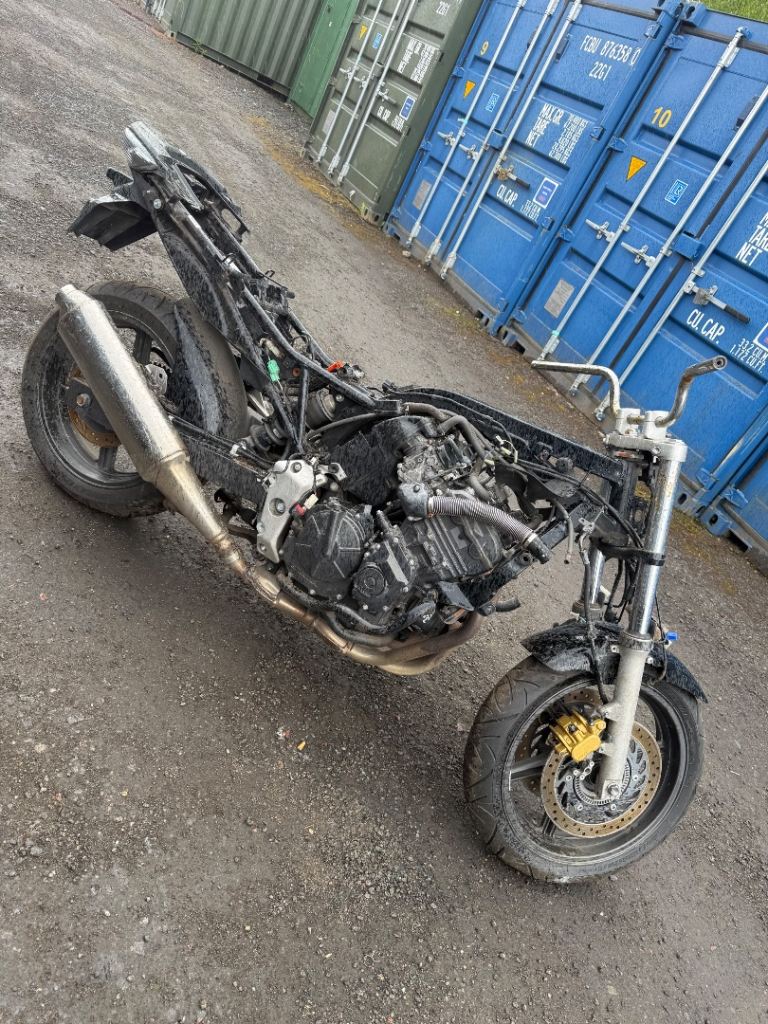 HONDA CBF-600 07 complete running engine 