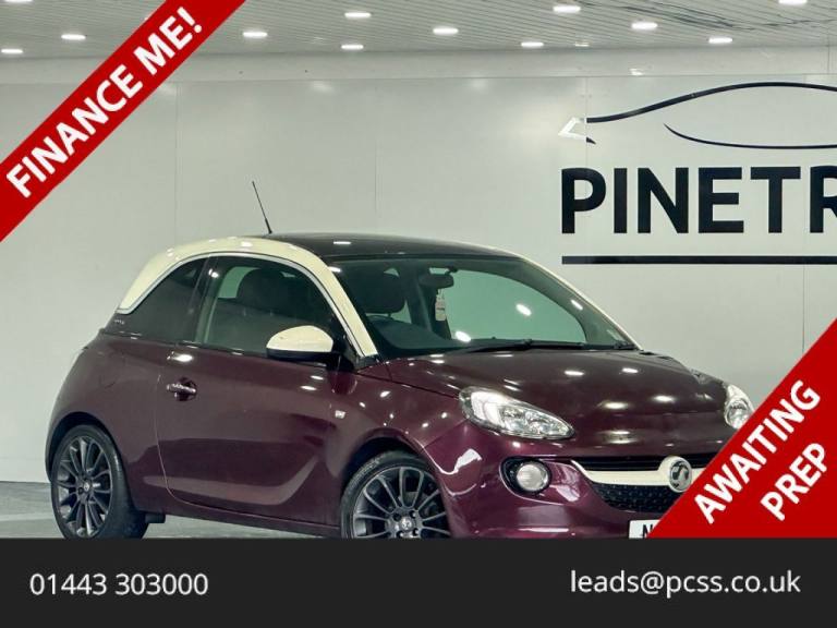 2014 Vauxhall ADAM 1.4 16v GLAM Hatchback 3dr Petrol Manual Euro 5 (87 ps) Hatchback Petrol Manual