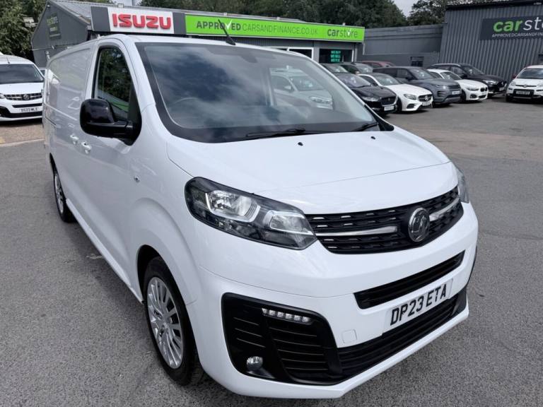 2023 Vauxhall Vivaro White 1.5 Turbo D 2900 Pro L2 van, 59,300 miles, Euro 6, 6-Speed manual, Sa ...