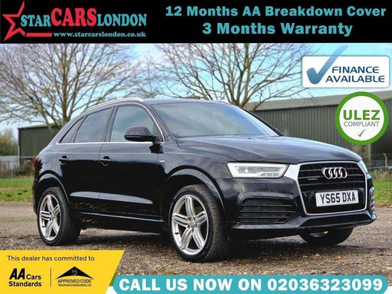 2015 Audi Q3 2.0T FSI Quattro S Line Plus 5dr S Tronic ESTATE PETROL Automatic