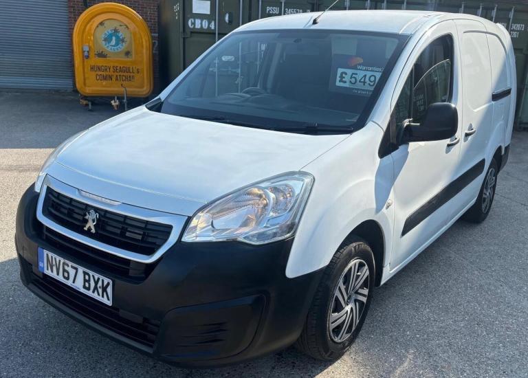 2017 Peugeot Partner 715 S 1.6 BlueHDi 100 Crew Van PANEL VAN Diesel Manual