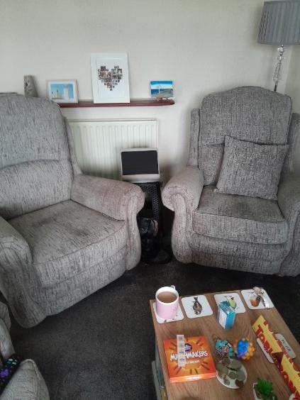 Two armchairs - perfect condition 