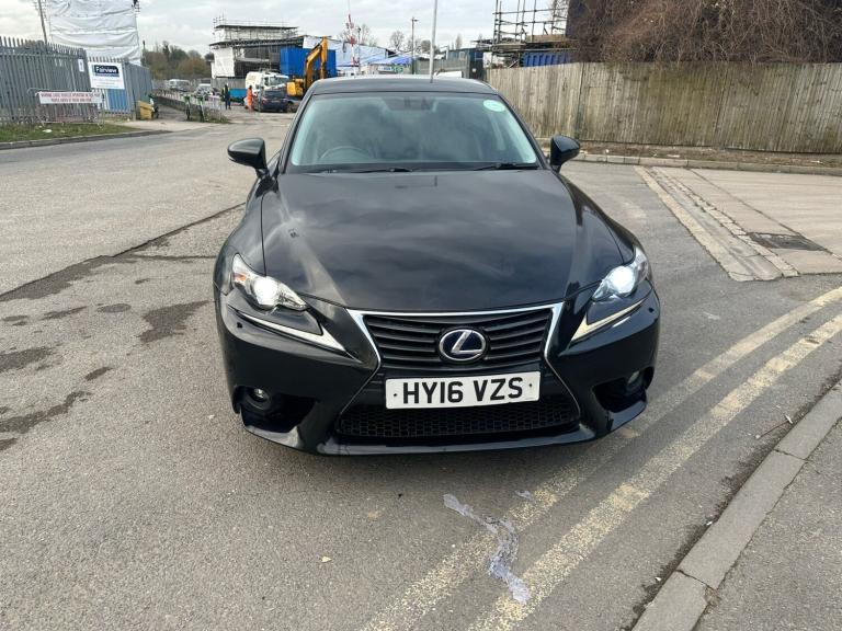 2016 Lexus IS 300h Sport 4dr CVT Auto SALOON Petrol/Electric Hybrid Automatic