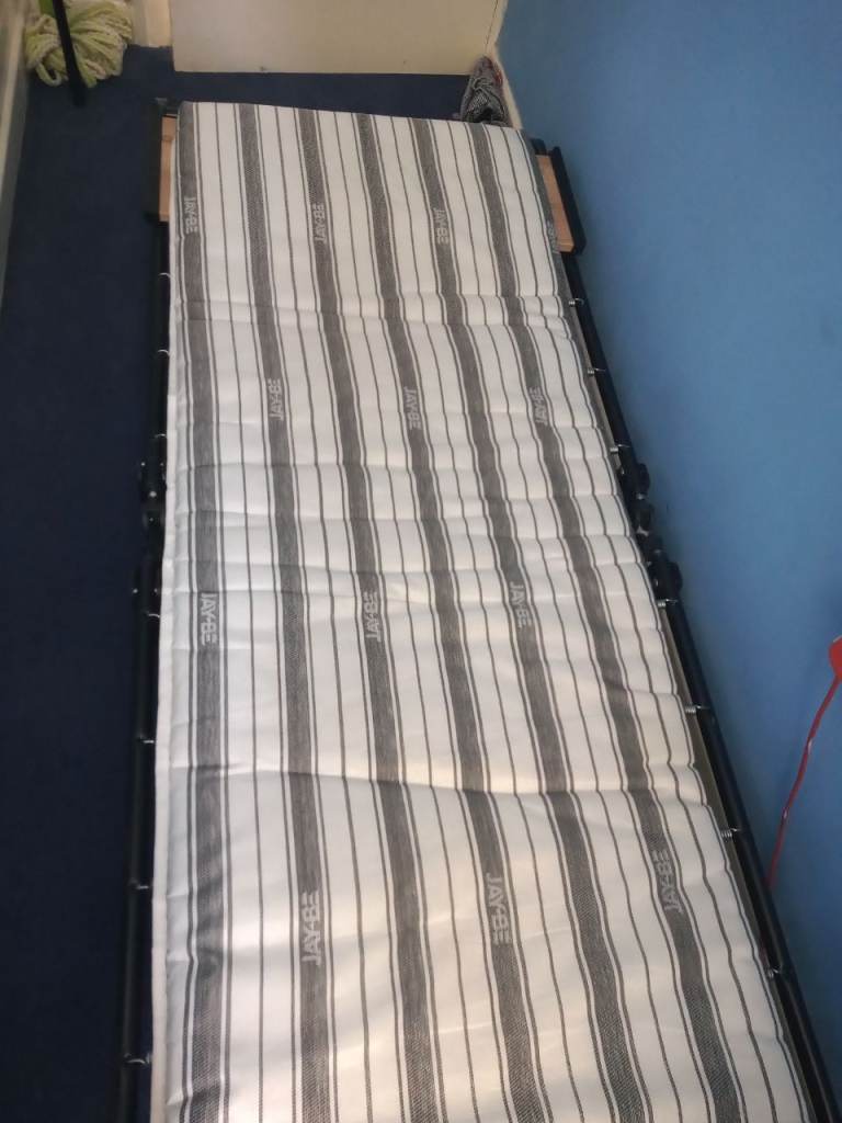 Fold down bed and mattress 