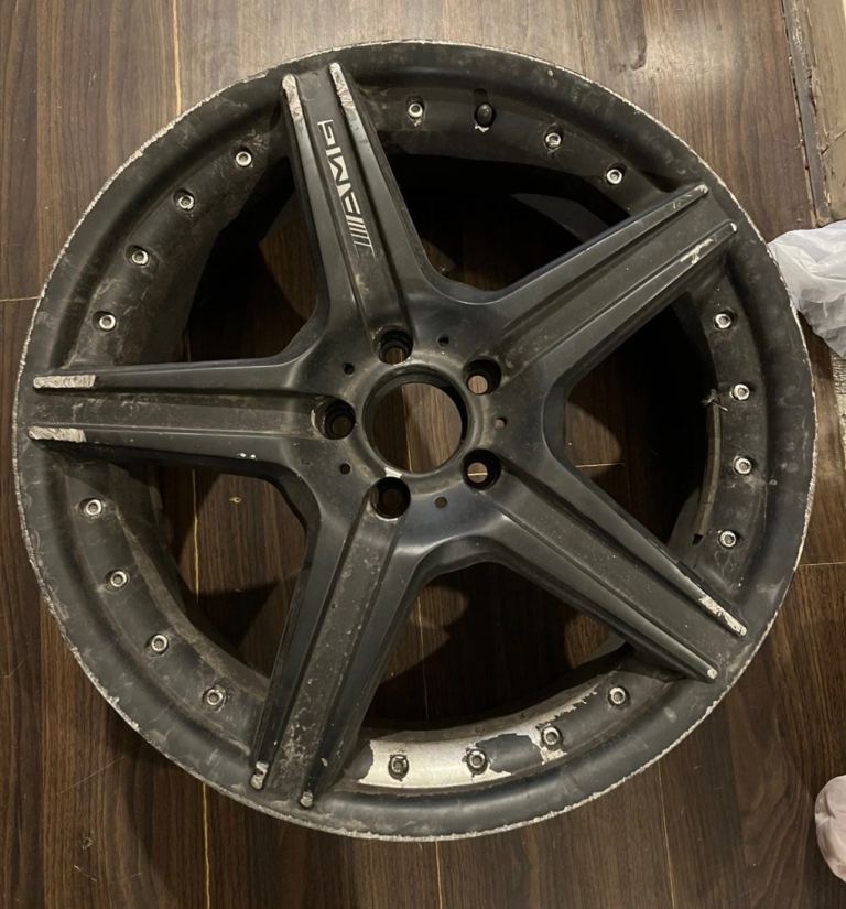 x2 Mercedes Benz CLA A B C E Vito Cromodora two piece Split Rim AMG Alloy Wheels