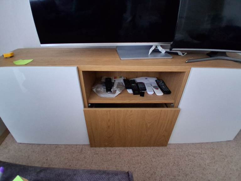 TV storage unit side board, £60.00 for Sale in County Antrim | Gumtree