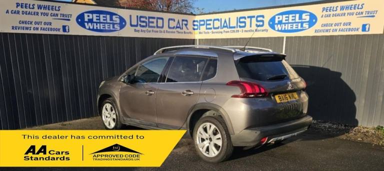 2016 16 PEUGEOT 2008 1.2 PURETECH ALLURE SUV 5DR PETROL EAT EURO 6