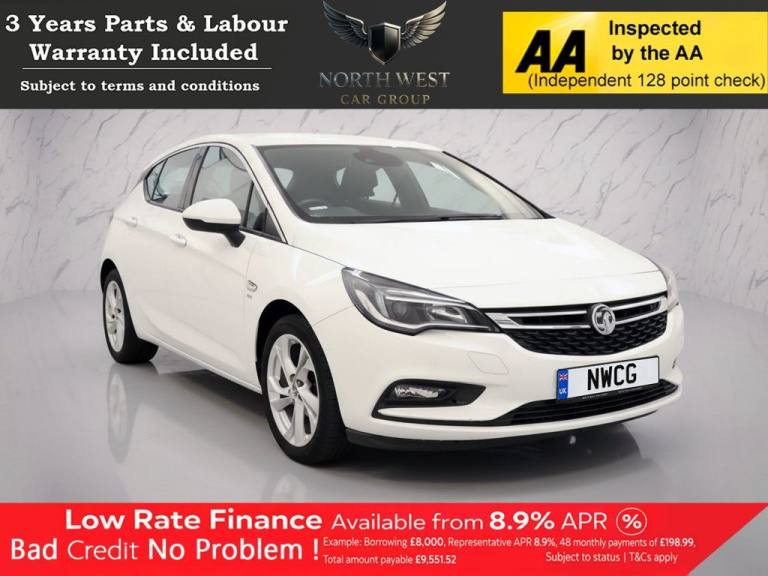 2017 Vauxhall Astra 1.0T 12V ecoFLEX SRi 5dr HATCHBACK PETROL Manual