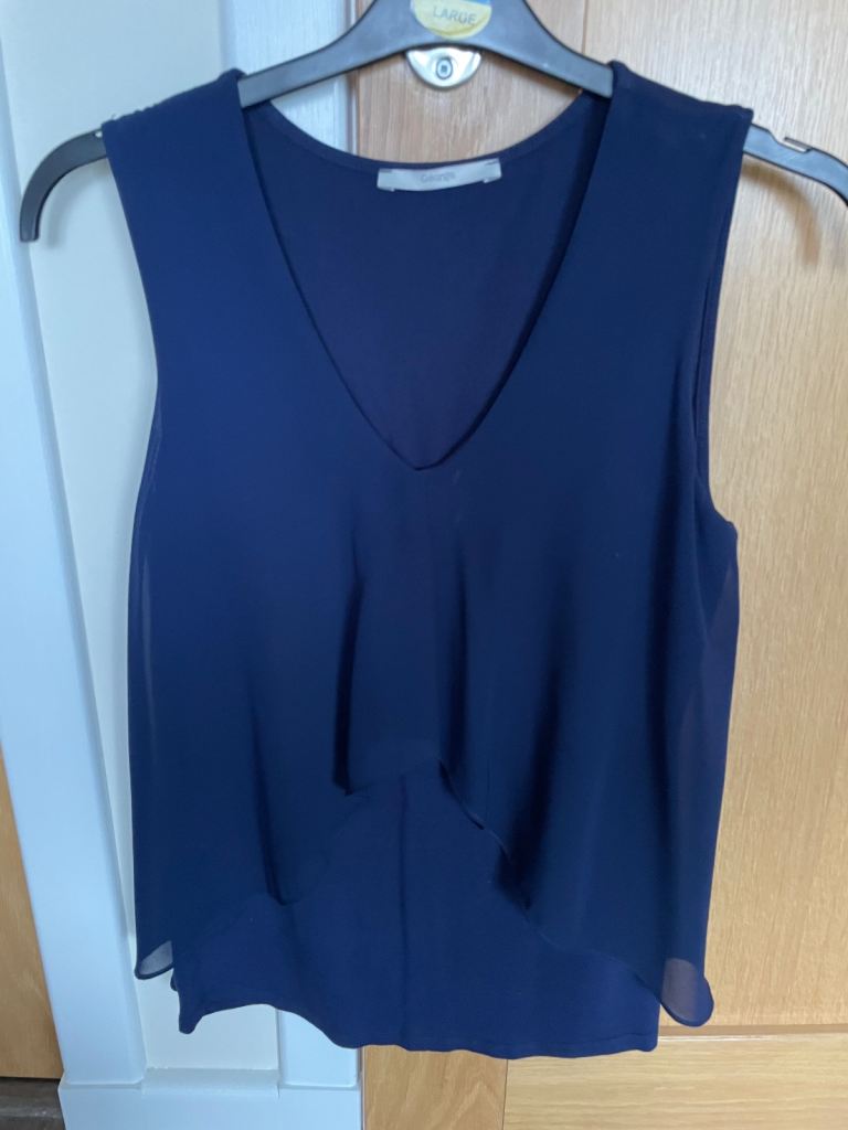 Women’s Navy George Top Size 8