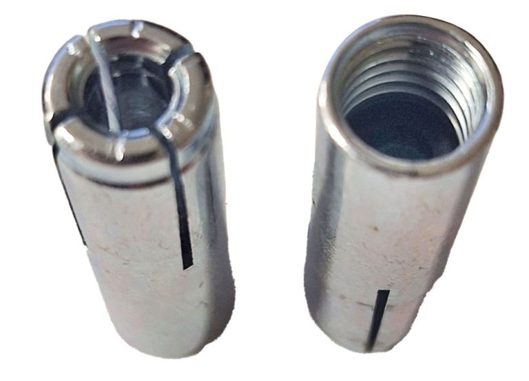 Drop In Wedge Anchors fixings Bright Zinc Plated M8 X 30mm Box of 100