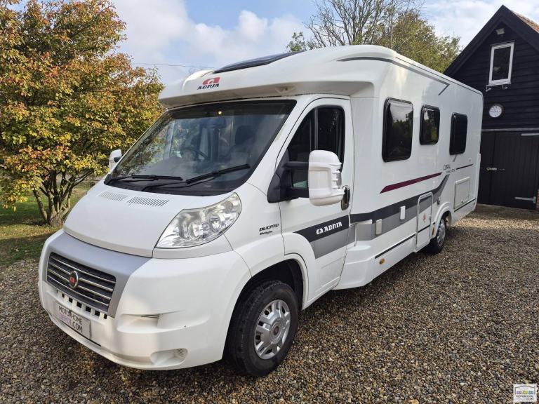 Adria Coral Axess S670SLT, 2014, 3 berth, 4 belt, solar panel, FSH