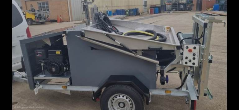 Bin Cleaning Trailer 