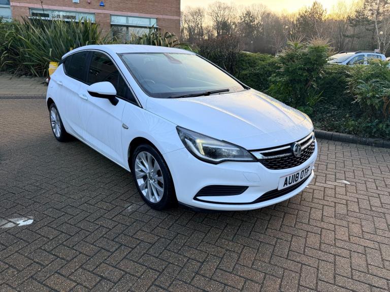 2018 Vauxhall Astra 1.4i Turbo SE Hatchback 5dr Petrol Manual Euro 6 (150 ps)