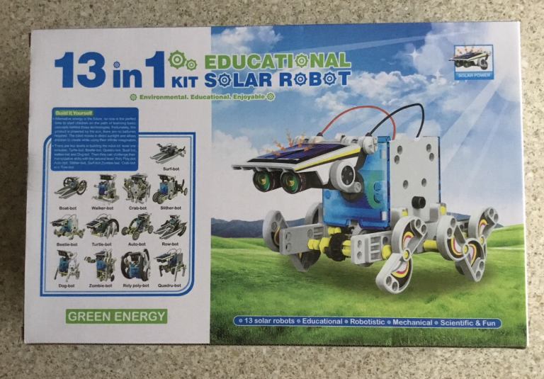 13-in-1 Educational Kit Solar Robot Engineering Science green energy