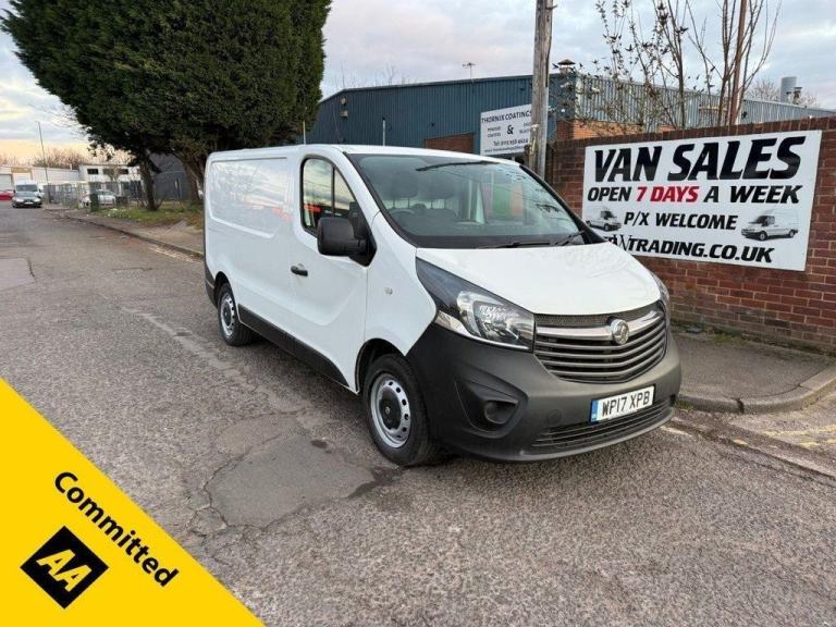 2017 17 VAUXHALL VIVARO 1.6 CDTI 2700 PANEL VAN 5DR DIESEL MANUAL L1 H1 EURO 6 (