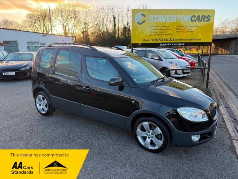2007 Skoda Roomster ROOMSTER SCOUT 1.6 16V AUTOMATIC 5 Door Black