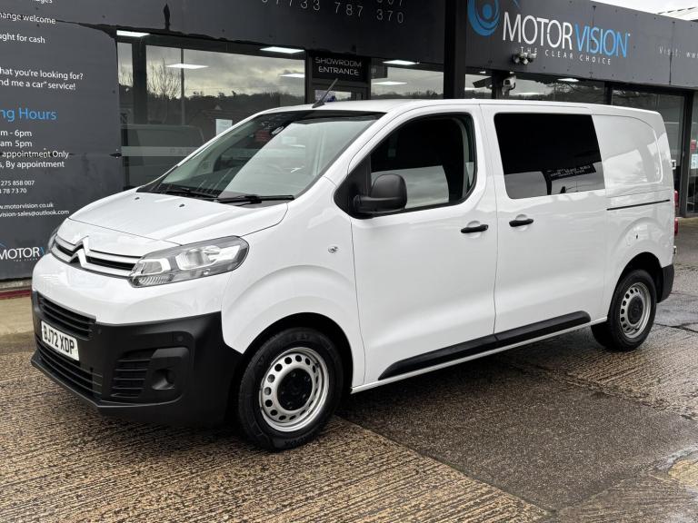 2022 Citroen Dispatch 2.0 BlueHDi 1200 Enterprise Pro M Crew Van Double Cab 6dr Diesel Manual MWB...