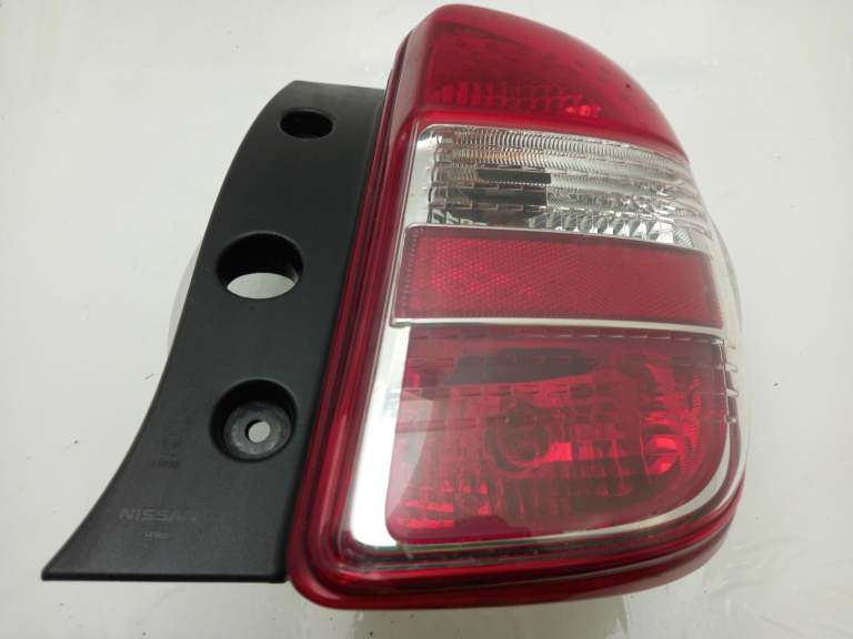 Nissan Micra Tail Light Rear Lamp O/S 2010-2013 5 Door Hatchback Rh 265501ha1b