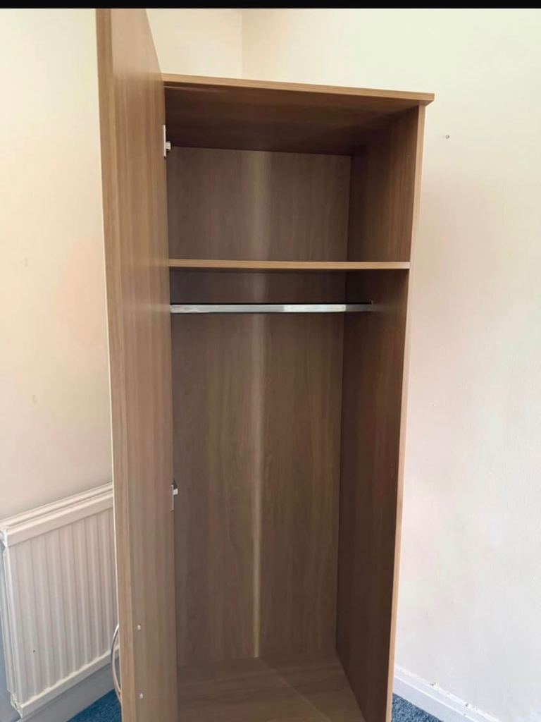 2 x Single wardrobe 