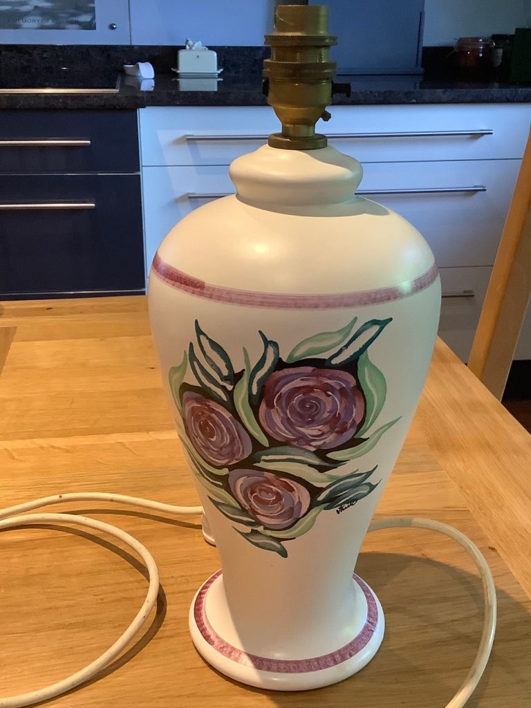 Vintage English Country Pottery lamp base
