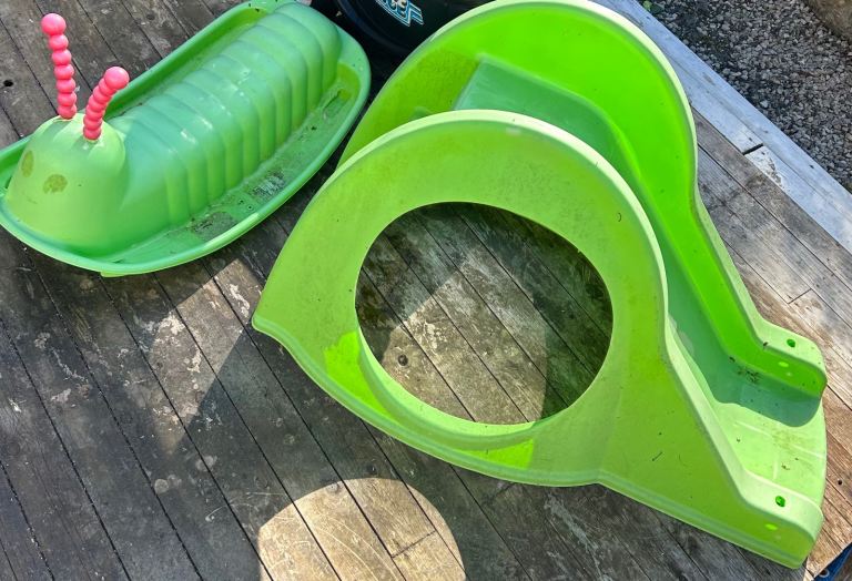 Toddler Slide and see saw