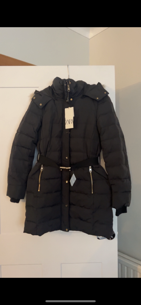 Zara coat new with tags size small 