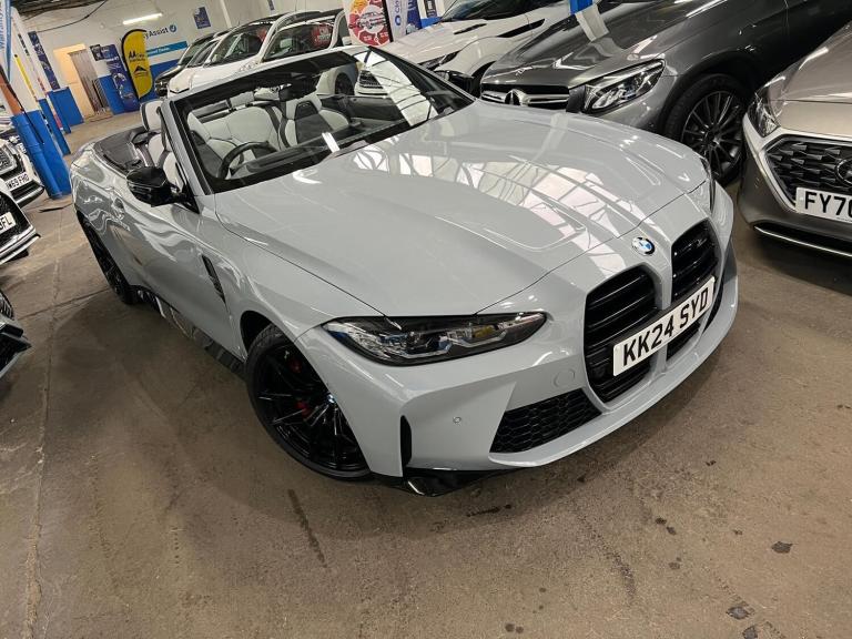 2024 BMW M4 M4 xDrive Competition M 2dr Step Auto CONVERTIBLE PETROL Automatic