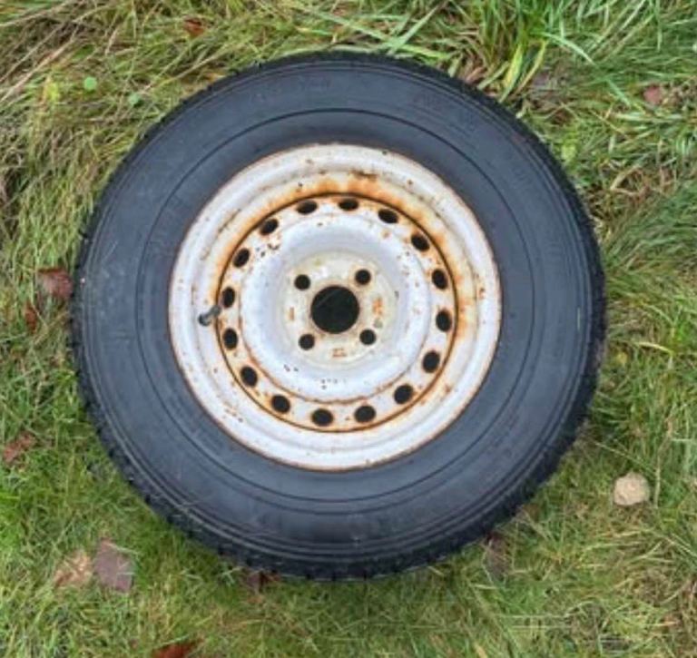 Caravan wheel